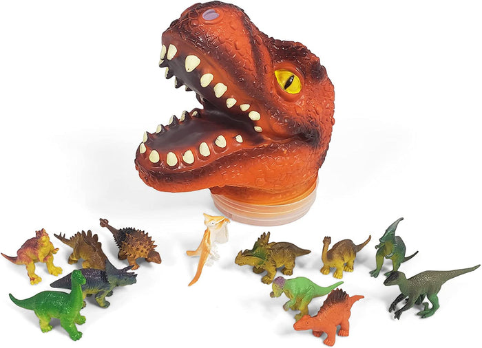 Mini Dinosaur Head Tub - T-Rex