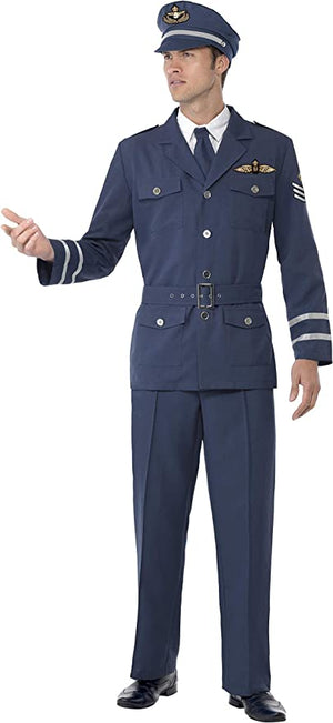 WW2 Air Force Captain Costume - (Adult)