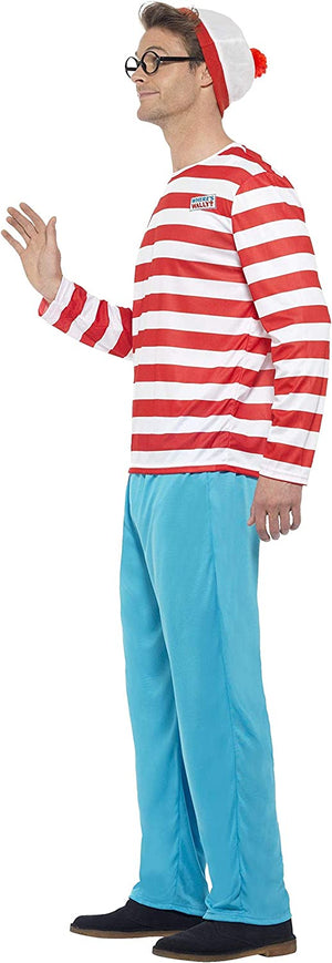 Where's Wally? Costume - (Adult)