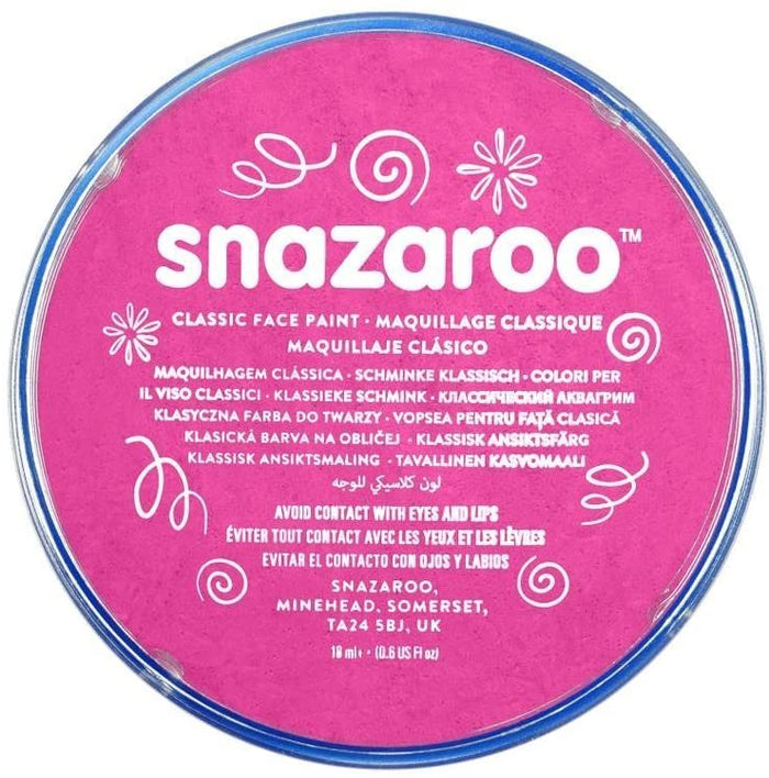 Snazaroo Face Paint 18ml - Bright Pink