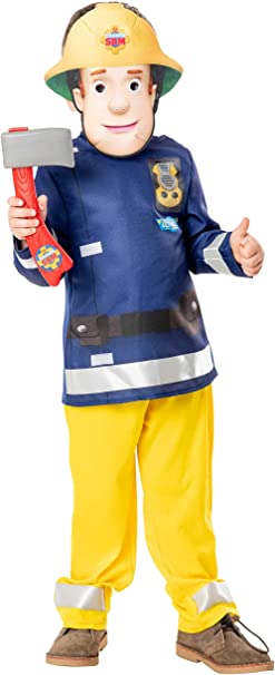 Fireman Sam Costume - (Child)