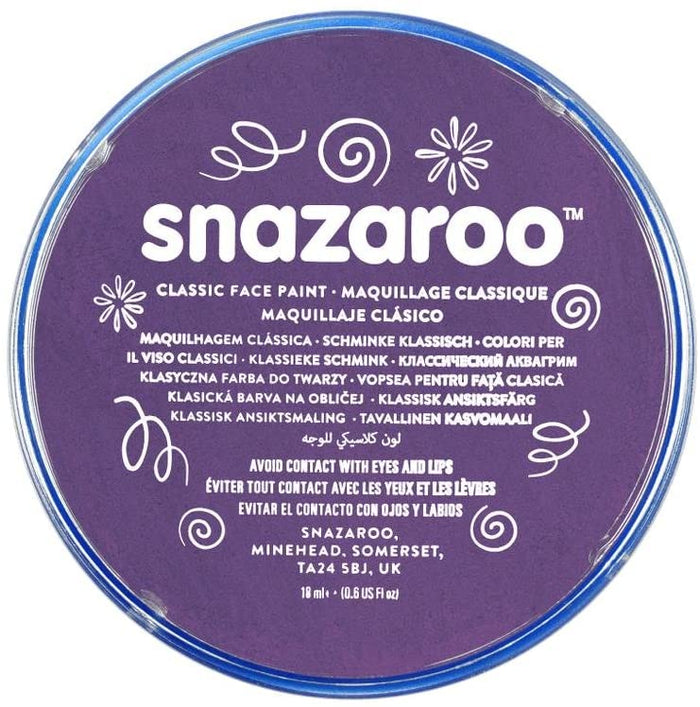 Snazaroo Face Paint 18ml - Purple