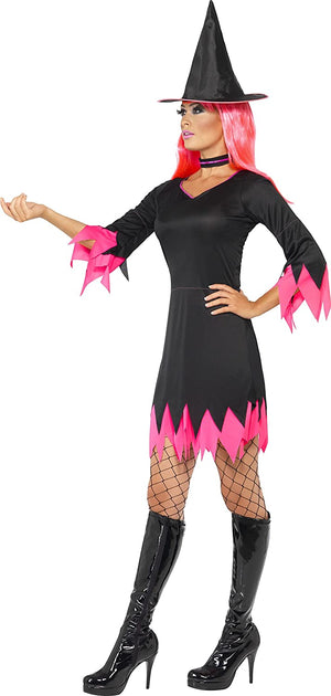 Witch Dress Costume - Pink (Adult)