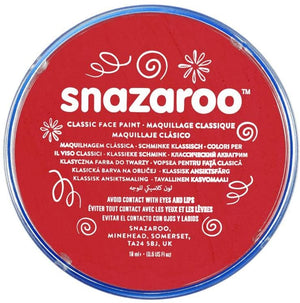 Snazaroo Face Paint 18ml - Bright Red