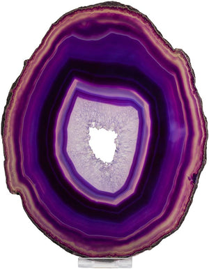 Agate Slice 3-4" - Purple