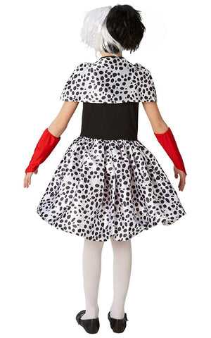 Cruella De Vil, 101 Dalmations Costume - (Child)