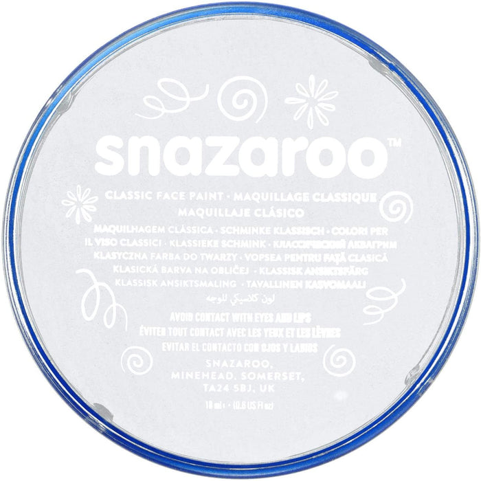 Snazaroo Face Paint 18ml - White
