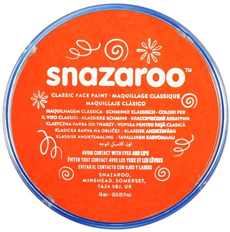 Snazaroo Tub Orange Snazaroo Tub Orange
