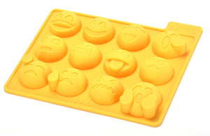 Emoticons Ice Tray - Yellow