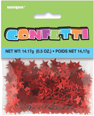 Red Star Party Confetti
