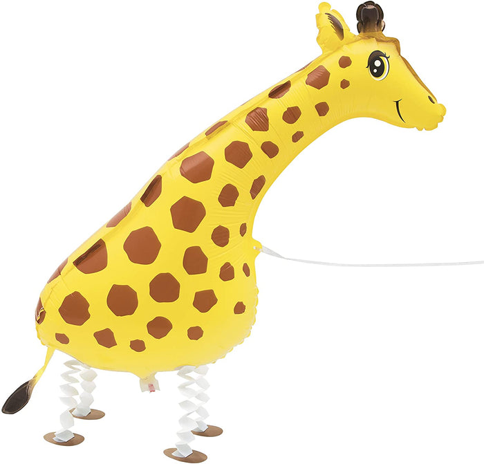 Walking Pet - Giraffe Helium Foil Balloon - 34"