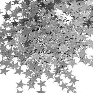 Silver Star Party Confetti