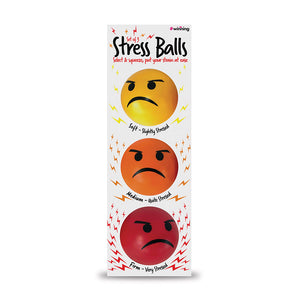 Emoticon Stress Ball - Set Of 3