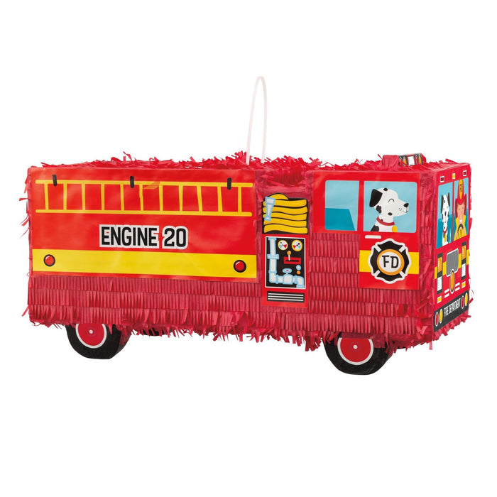 Piñata - 3D Red Fire Truck