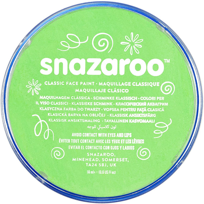 Snazaroo Face Paint 18ml - Lime Green