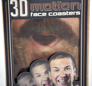 3D Motion Face Mats Coasters