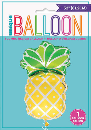 Pineapple Helium Foil Balloon - 32"