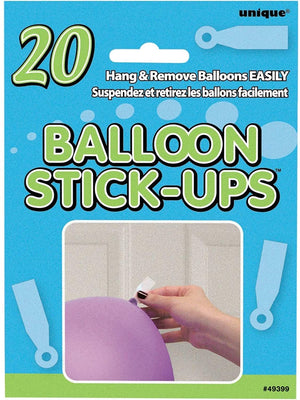Party Balloon Stick-Ups - Pack of 20