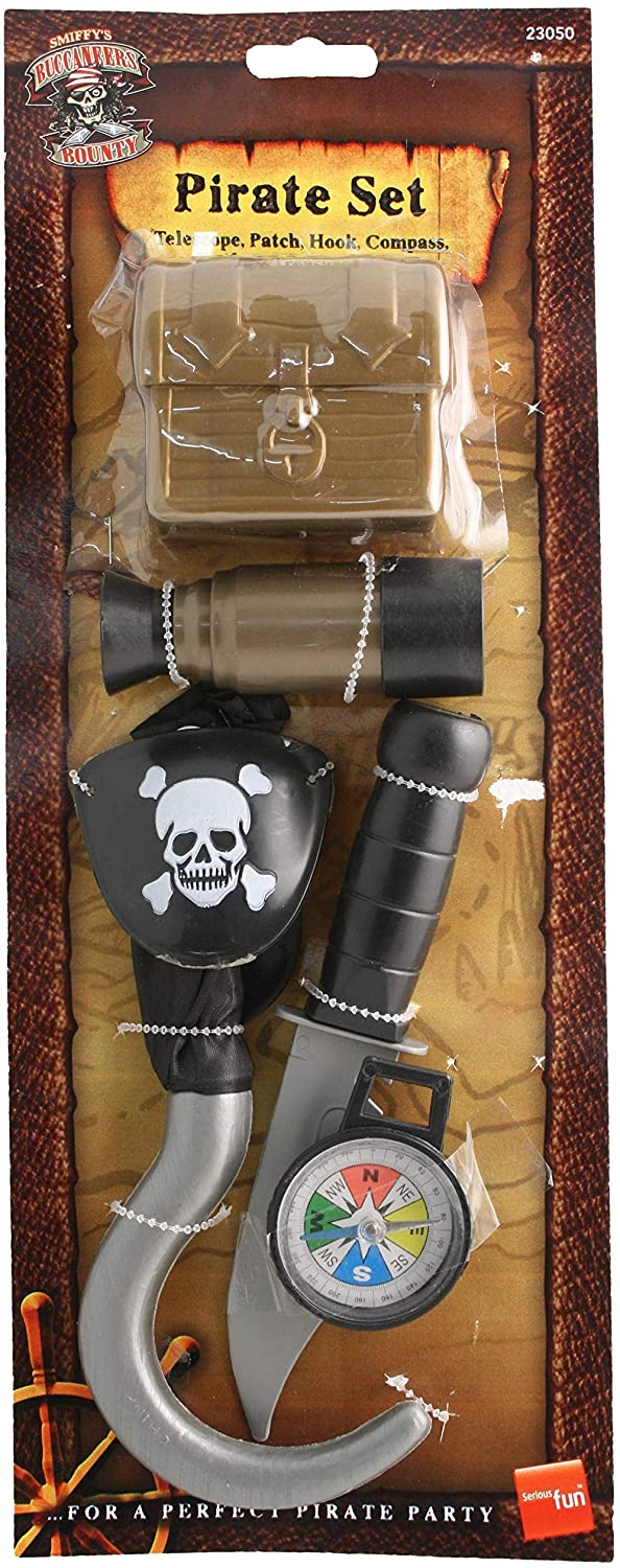 Pirate Set with Compass - Brown