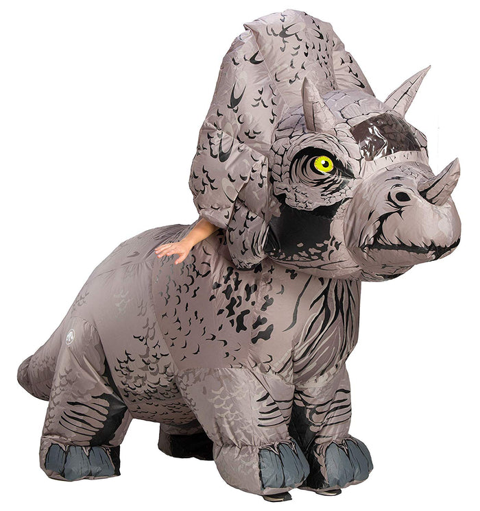 Inflatable Triceratops Costume - (Adult)