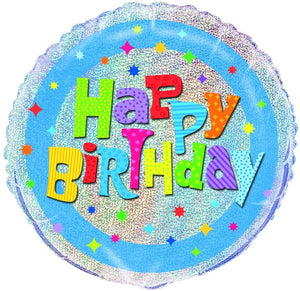 Prism Wacky "Happy Birthday" Helium Foil Balloon - 18"