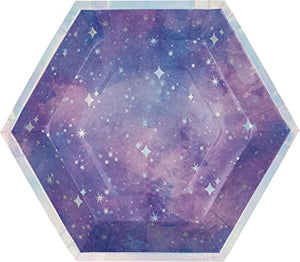 Purple Galaxy Star Party Accessories & Tableware