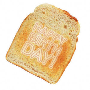 "Happy Birthday!" Toast Stamp