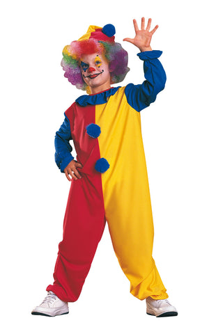Colourful Clown Costume - (Child)