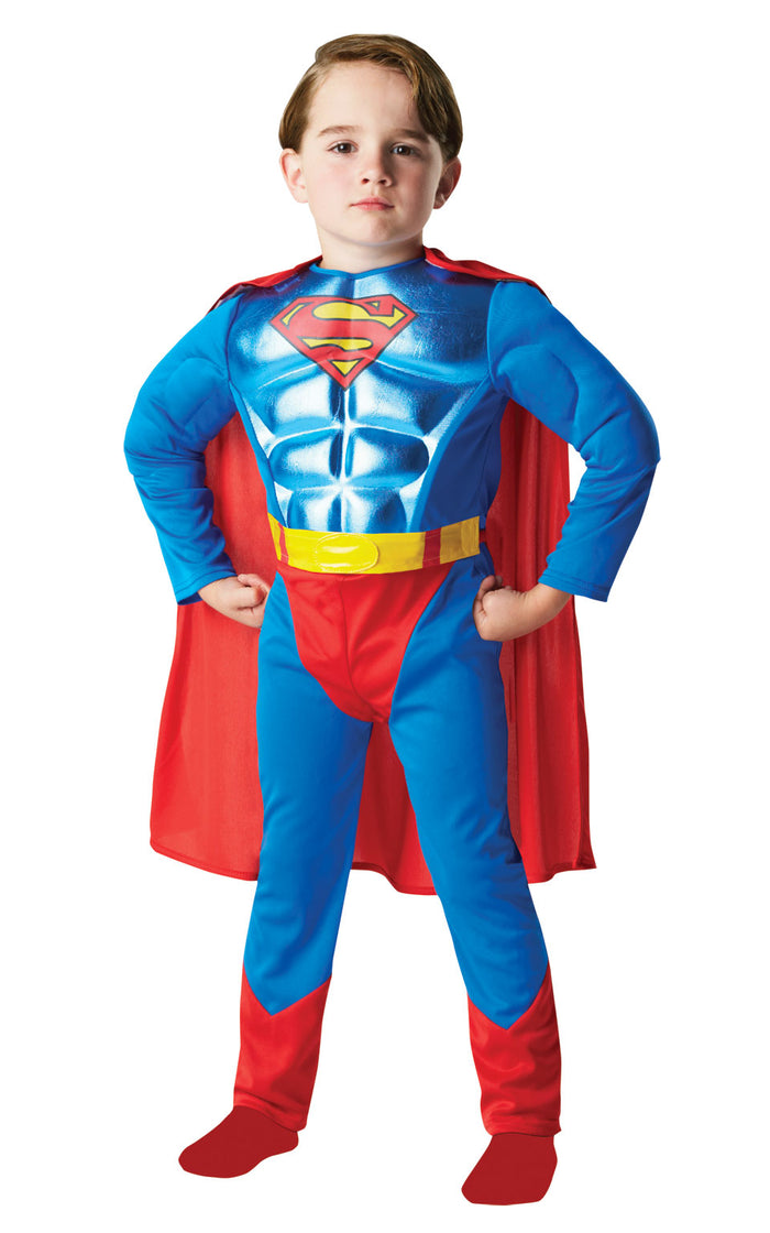 Superman Metalic Chest Costume - (Child)