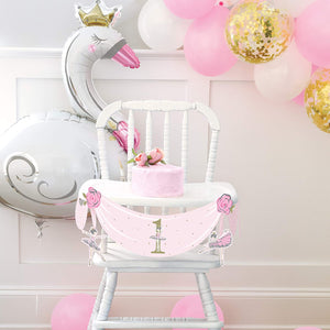 Swan Helium Foil Balloon - 42.5"