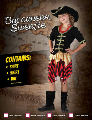 Buccaneer Sweetie Costume - (Child)