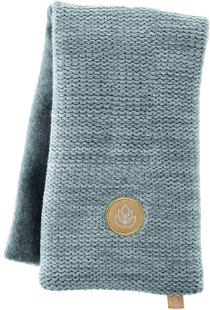 Nature Range Grey Knit & Felt Fabric Body Wrap