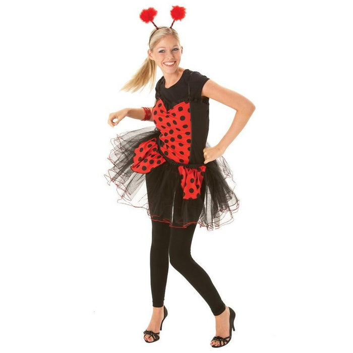 Ladybird Vest Top Costume - (Adult)