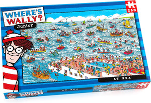 Where's Wally? - At Sea Jigsaw Puzzle (250 Pieces)