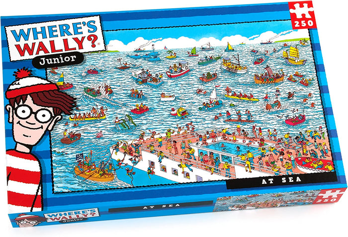 Where's Wally? - At Sea Jigsaw Puzzle (250 Pieces)