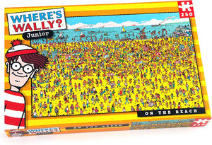 Where's Wally? - On The Beach Jigsaw Puzzle (250 Pieces)