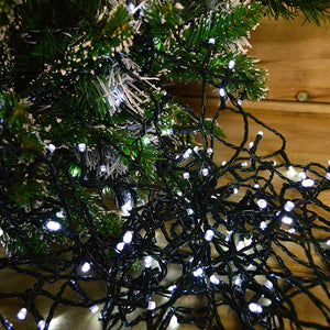 Christmas Lights 200 White LED Supabrights String Lights: Indoor or Outdoor