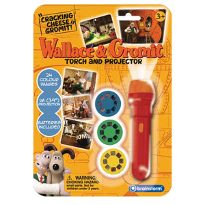 Wallance & Gromit Torch And Projector
