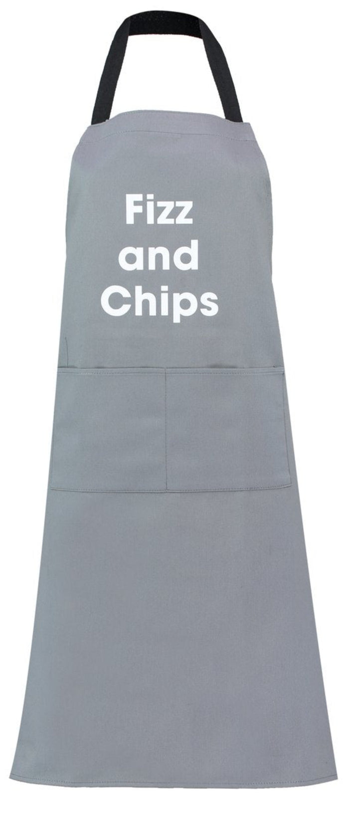 Apron - Fizz And Chips (Grey)