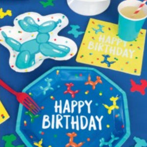 Colourful Balloon Dog Party Accessories & Tableware
