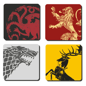 Game Of Thrones Coasters - Set Of 4