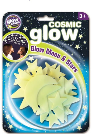 Cosmic Glow Moon & Stars