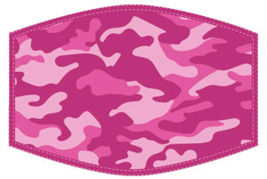 Face Protector (Kids) - Pink Camouflage