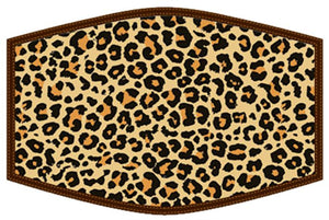 Face Protector (Adult) - Leopard