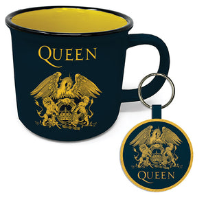Queen (Crest) Campfire Mug Set