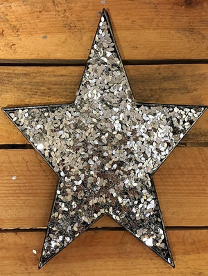 Glitter Letters - Silver