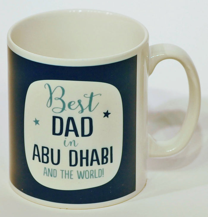 Best Dad In Abu Dhabi & The World Mug