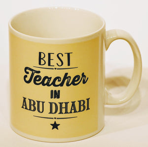 Best Teacher In Abu Dhabi Mug