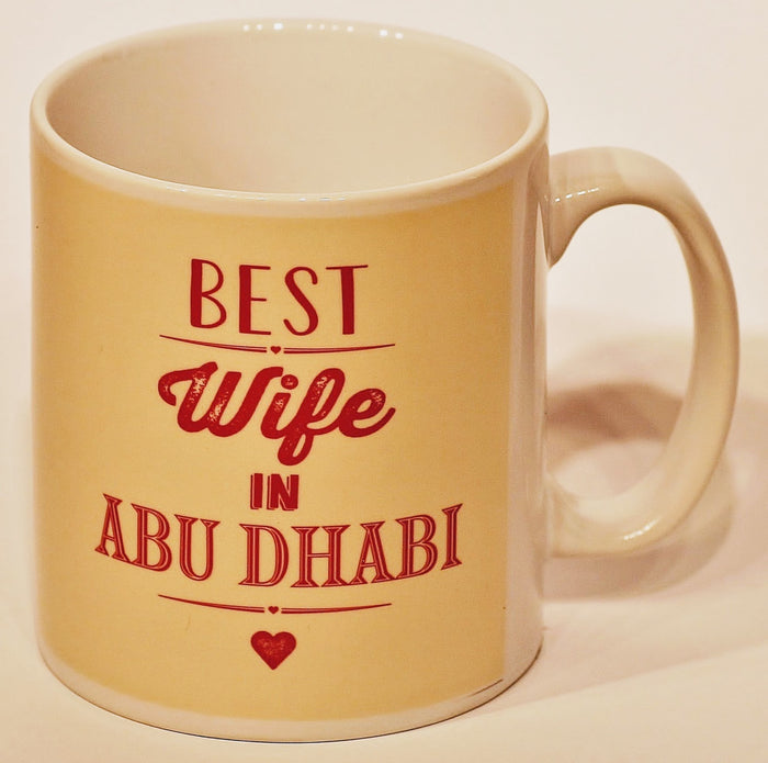 Best Wife In Abu Dhabi Mug