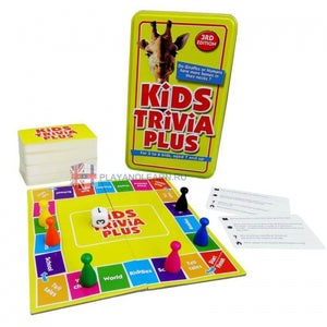 Kids Trivia Plus 3rd Edition - Children's Quiz Card Game